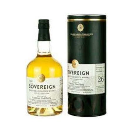 Sovereign Cambus 26 years 70cl 46.9% alc