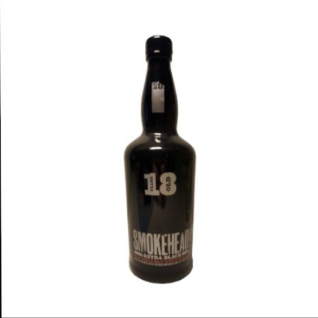 Smokehead whisky 18 years  old extra black70cl