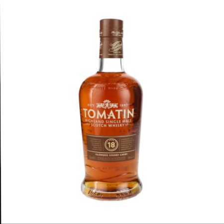 Tomatin 18 years Oloroso sherry  cask  70cl